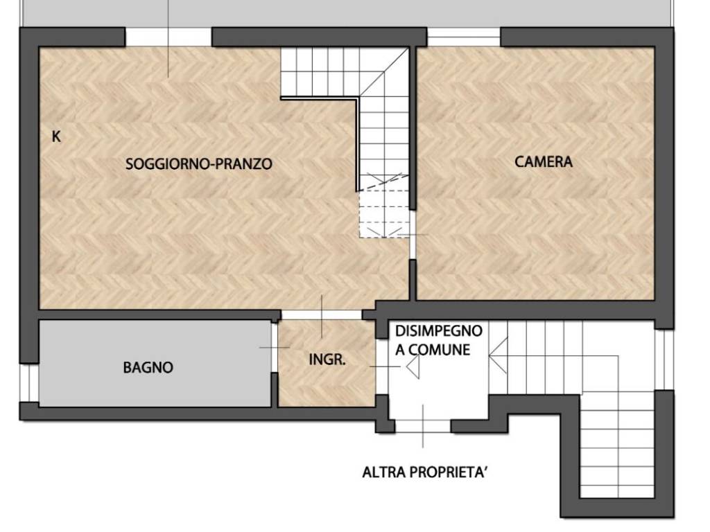 appartamento in vendita a Vaiano in zona Popigliano
