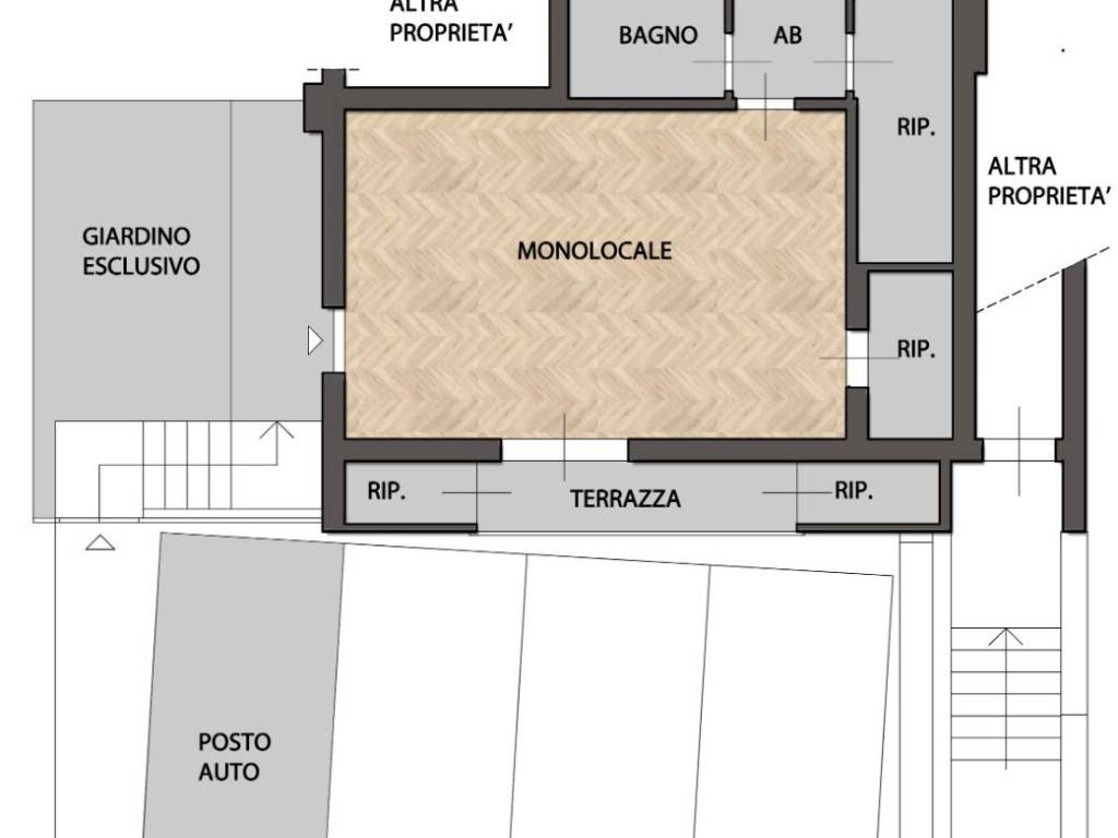 appartamento in vendita a Vaiano in zona Popigliano