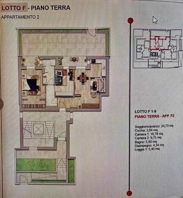 appartamento in vendita a Vaiano in zona La Briglia