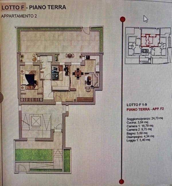 appartamento in vendita a Vaiano in zona La Briglia