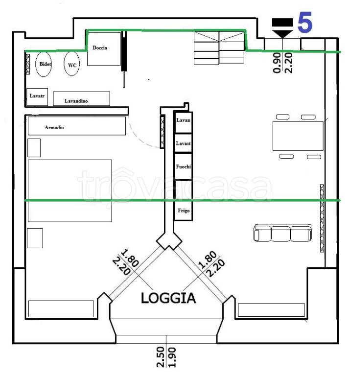 appartamento in vendita a Vaiano in zona La Briglia