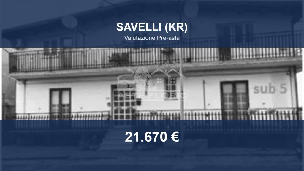 appartamento in vendita a Savelli