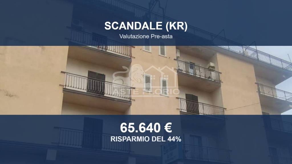 appartamento in vendita a Scandale