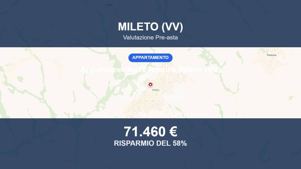 appartamento in vendita a Mileto