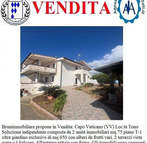 casa indipendente in vendita a Ricadi in zona Capo Vaticano