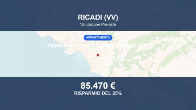 appartamento in vendita a Ricadi in zona Orsigliadi