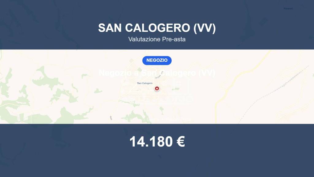 negozio in vendita a San Calogero