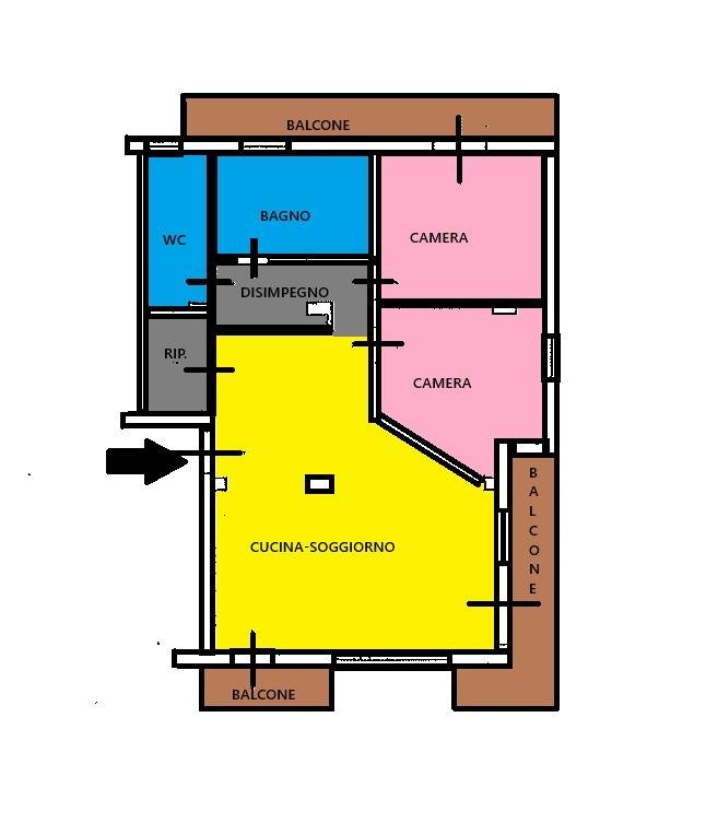 appartamento in vendita a Vibo Valentia in zona Centro Città