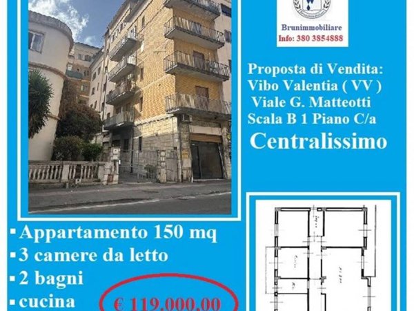 appartamento in vendita a Vibo Valentia in zona Centro Città