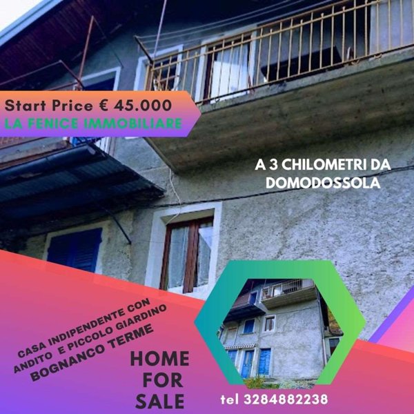 casa indipendente in vendita a Bognanco