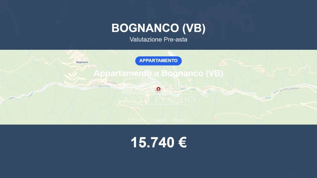 appartamento in vendita a Bognanco