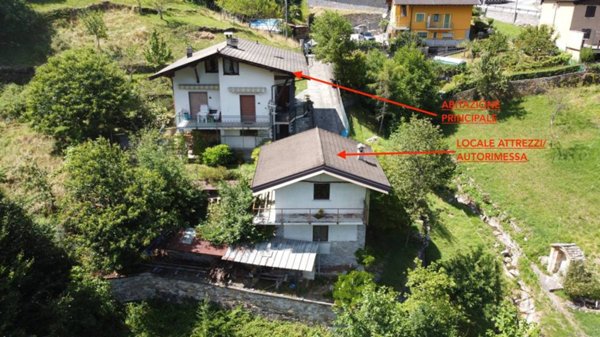casa indipendente in vendita a Calasca-Castiglione in zona Vigino