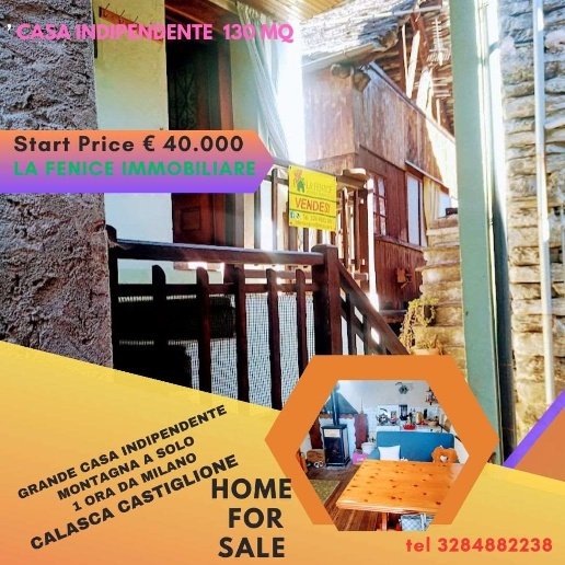 casa indipendente in vendita a Calasca-Castiglione in zona Antrogna