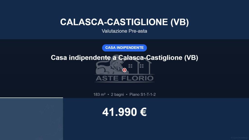 casa indipendente in vendita a Calasca-Castiglione in zona Vigino