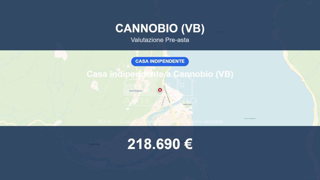 casa indipendente in vendita a Cannobio