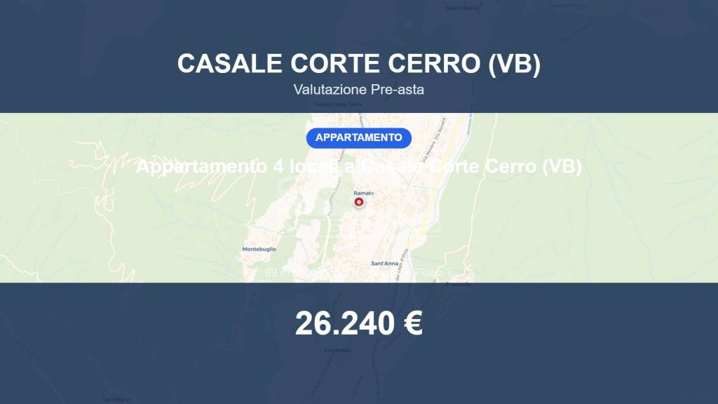 casa indipendente in vendita a Casale Corte Cerro