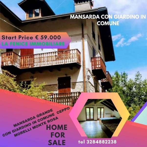 appartamento in vendita a Ceppo Morelli in zona Campioli