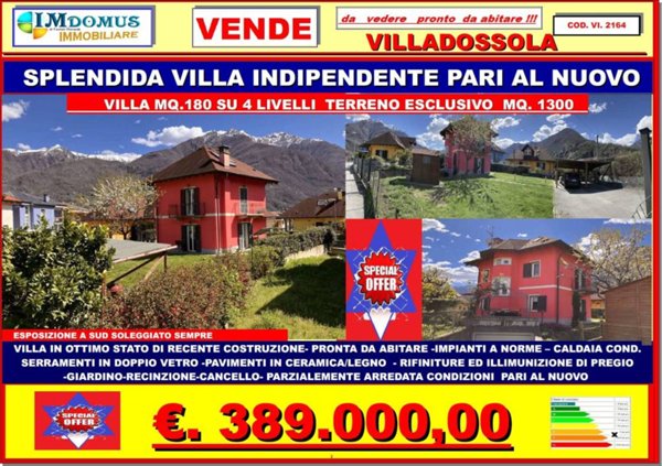 casa indipendente in vendita a Domodossola