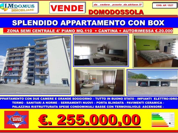 appartamento in vendita a Domodossola