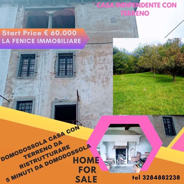 casa indipendente in vendita a Domodossola