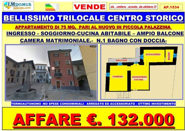 appartamento in vendita a Domodossola