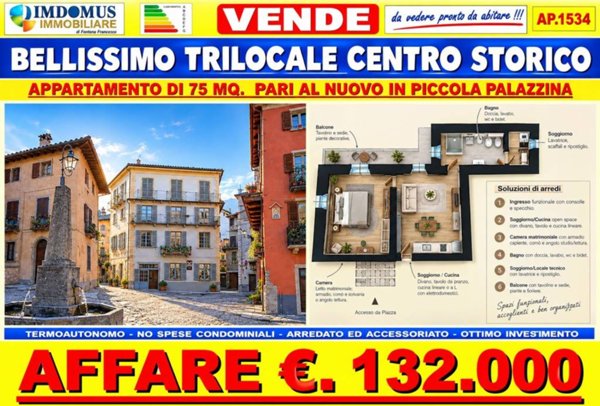 appartamento in vendita a Domodossola in zona Calvario