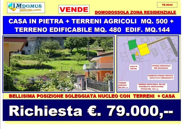 villetta a schiera in vendita a Domodossola