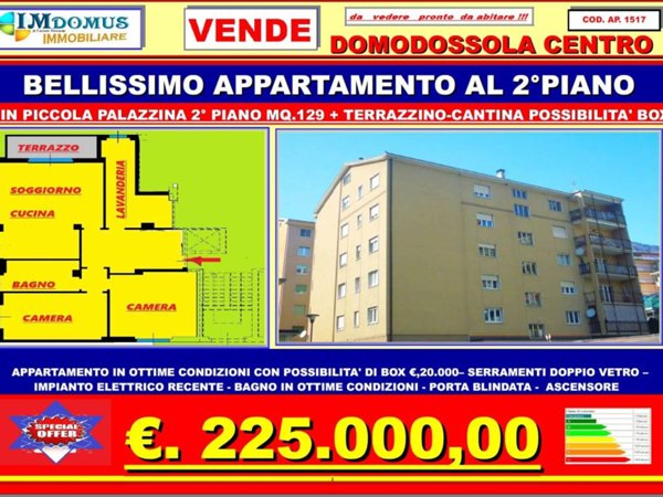 appartamento in vendita a Domodossola