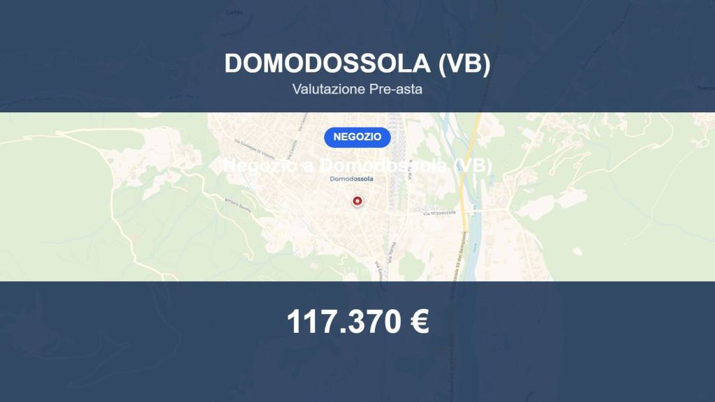 negozio in vendita a Domodossola