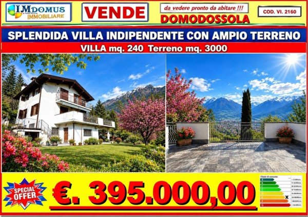 casa indipendente in vendita a Domodossola in zona Vagna