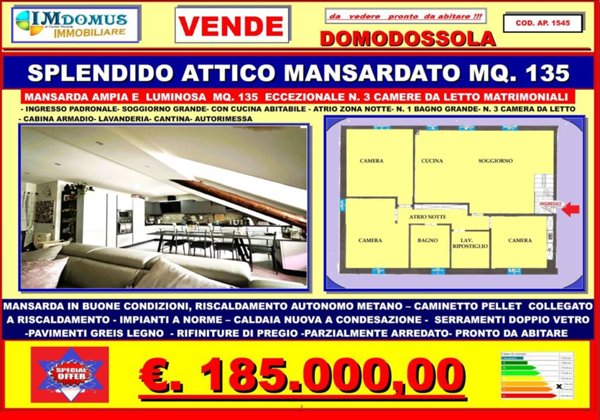 appartamento in vendita a Domodossola in zona Vagna