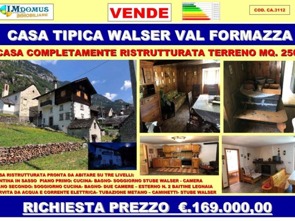 casa indipendente in vendita a Formazza