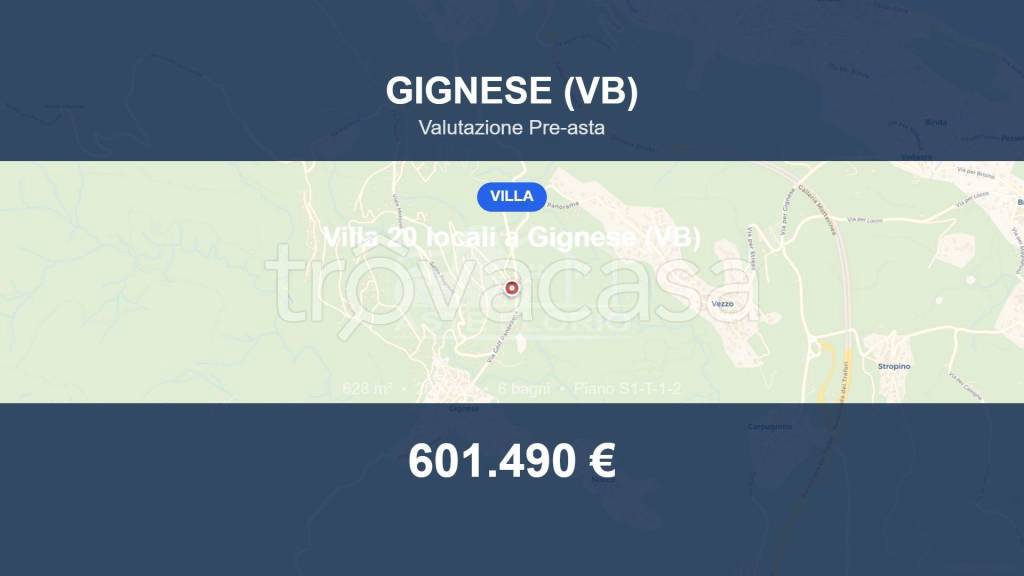 casa indipendente in vendita a Gignese