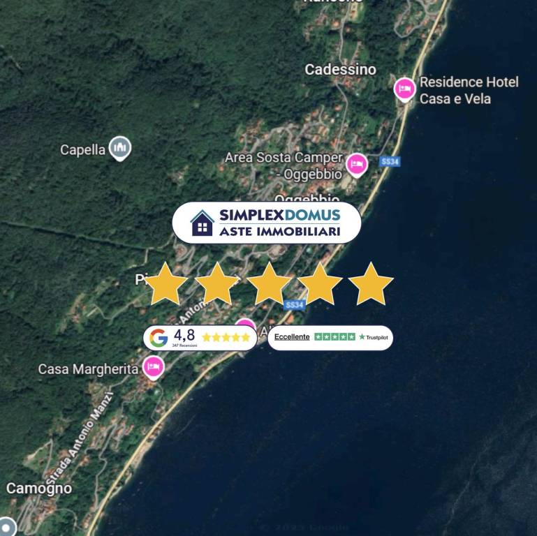 casa indipendente in vendita ad Oggebbio