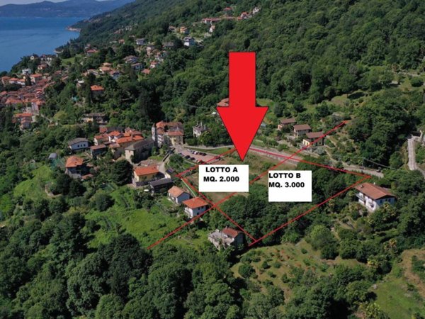 terreno edificabile in vendita ad Oggebbio