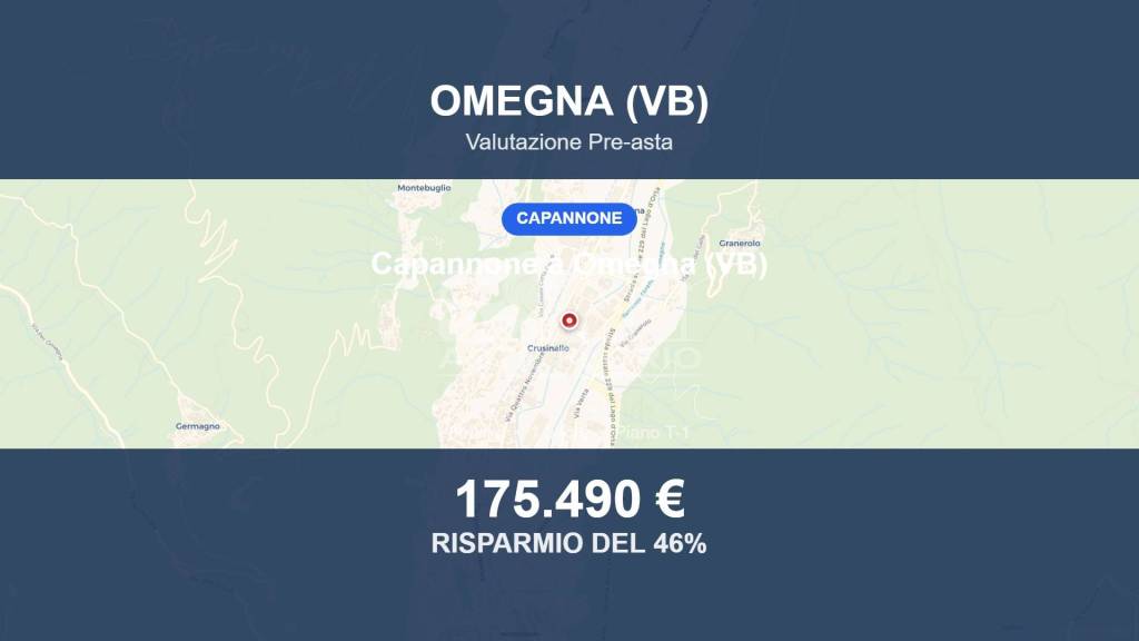 locale commerciale in vendita ad Omegna