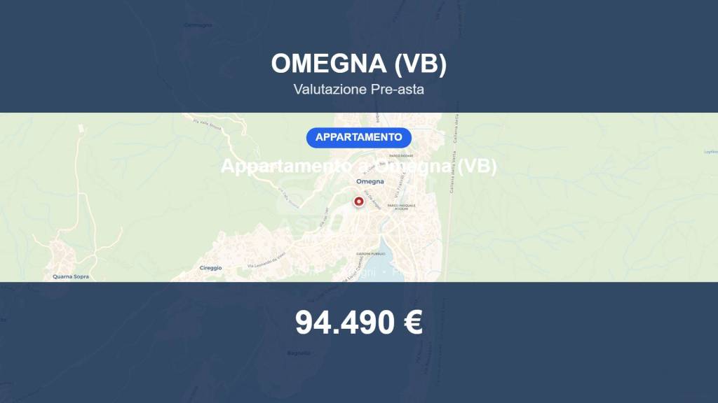 appartamento in vendita ad Omegna