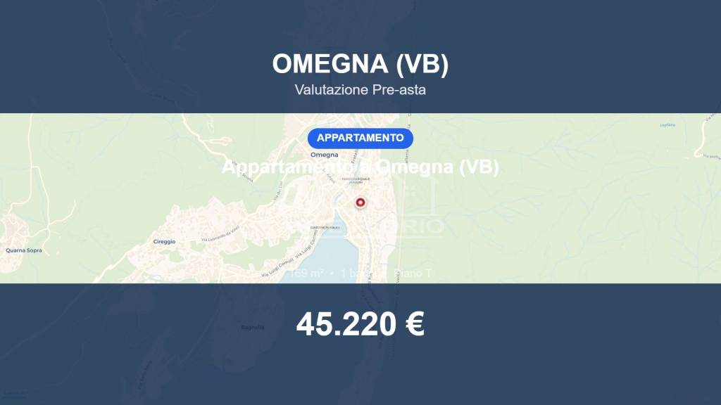appartamento in vendita ad Omegna