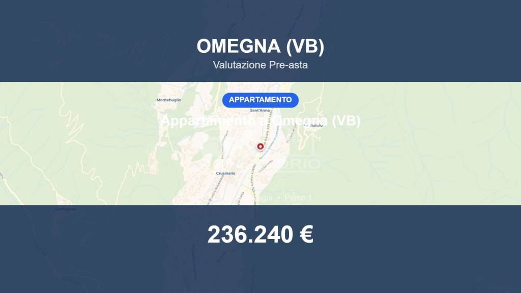 appartamento in vendita ad Omegna
