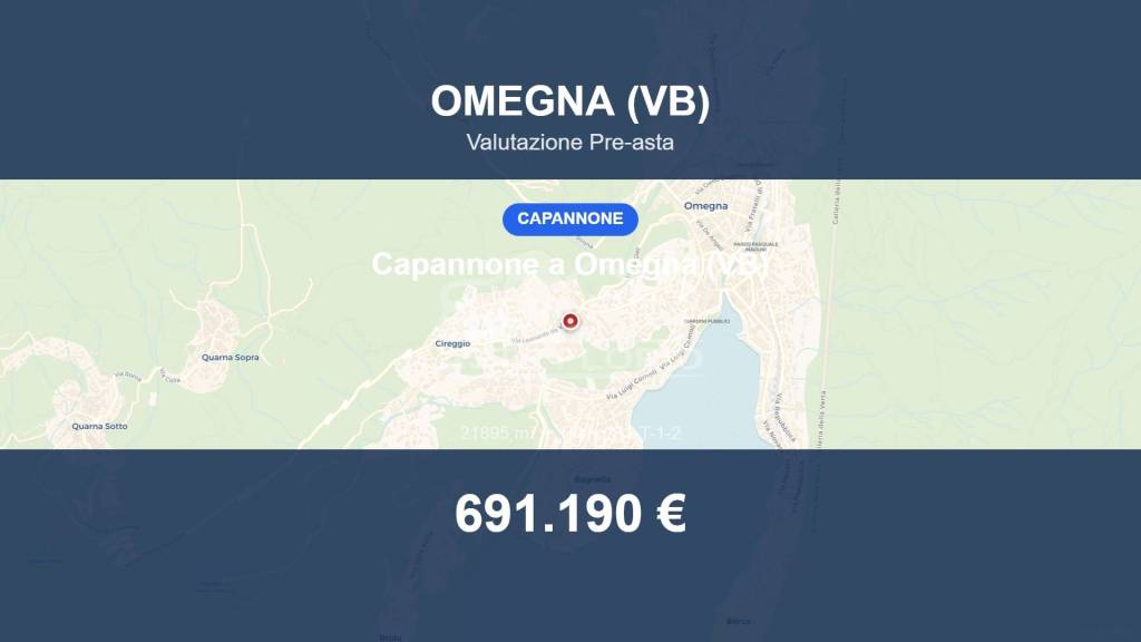 locale commerciale in vendita ad Omegna