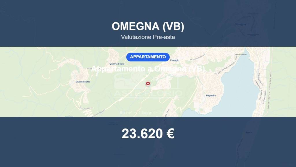 appartamento in vendita ad Omegna
