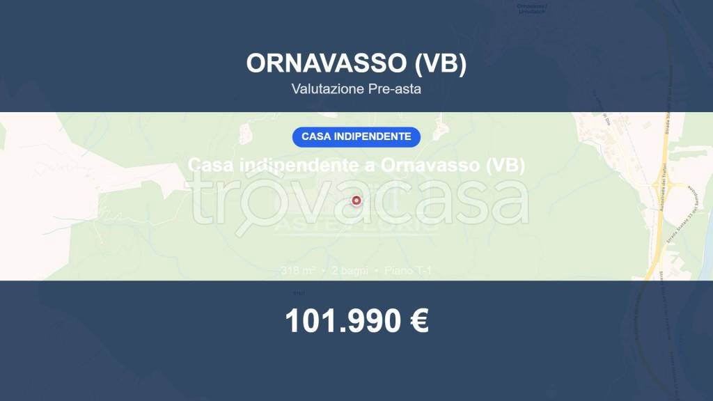 casa indipendente in vendita ad Ornavasso