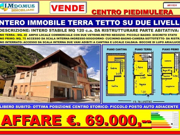casa indipendente in vendita a Piedimulera