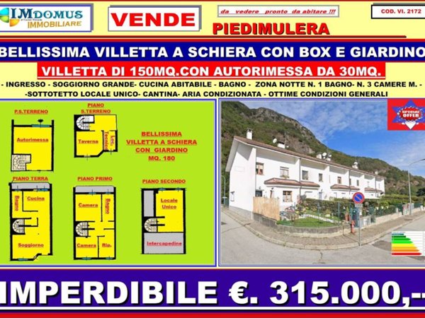 casa indipendente in vendita a Piedimulera