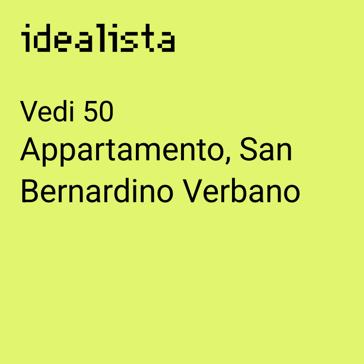 appartamento in vendita a San Bernardino Verbano