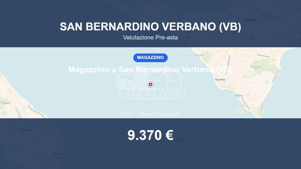 locale commerciale in vendita a San Bernardino Verbano in zona Bieno