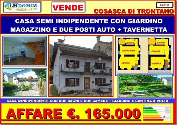 casa indipendente in vendita a Trontano