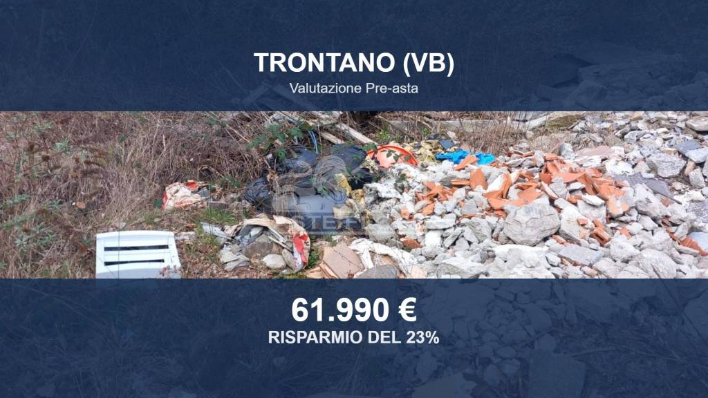 terreno edificabile in vendita a Trontano in zona Cosasca