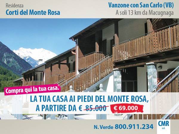 appartamento in vendita a Vanzone con San Carlo in zona Vanzone