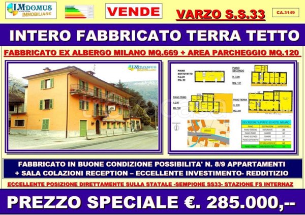 casa indipendente in vendita a Varzo in zona San Domenico